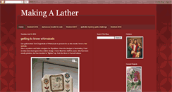 Desktop Screenshot of makingalather.com